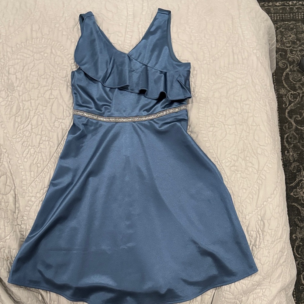 Emerald Sundae Blue Formal Kids Dress (never worn)